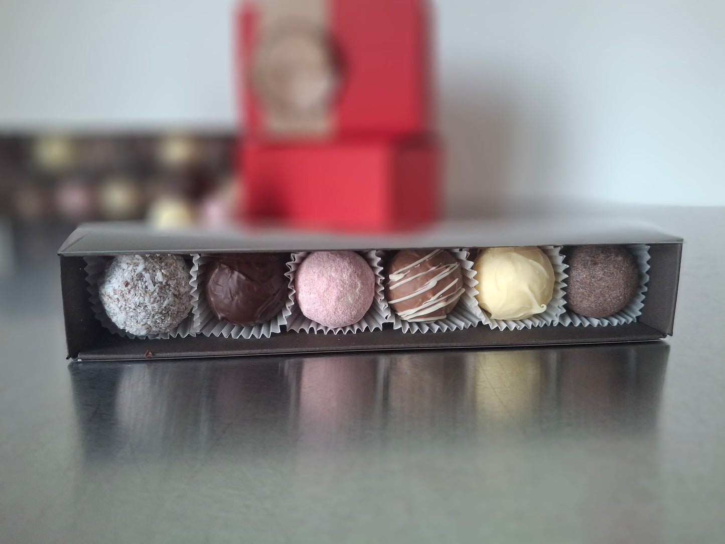 6-er Stange Pralinen