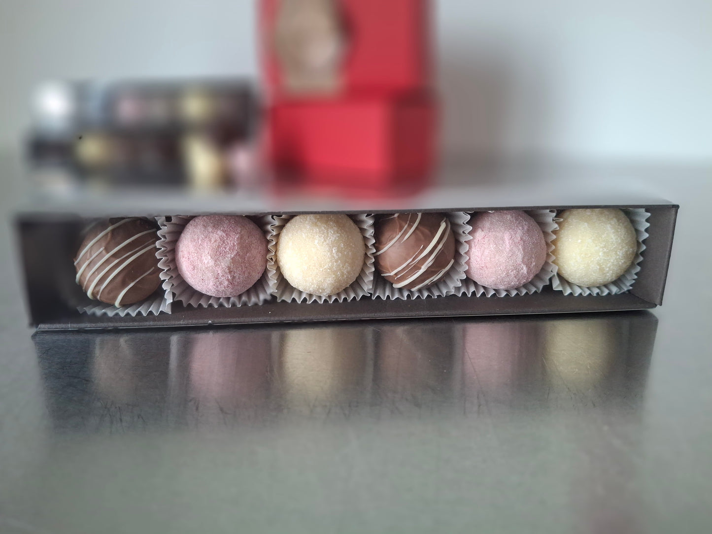 6-er Stange Pralinen