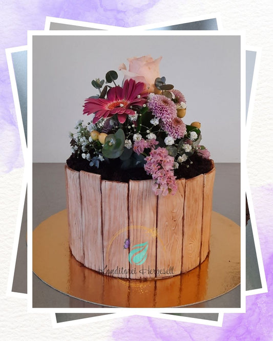 Blumentopf Torte